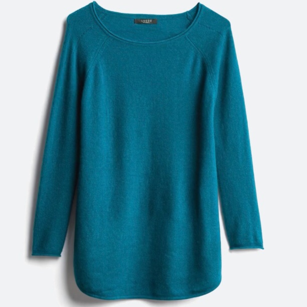 Lusso cashmere tunic sweater